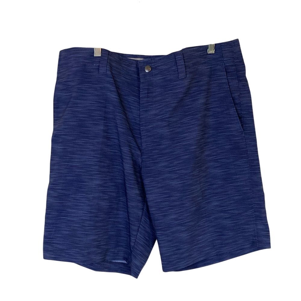 Calloway Mens Shorts Blue‎ Grey Design Size 36 Golf Athletic